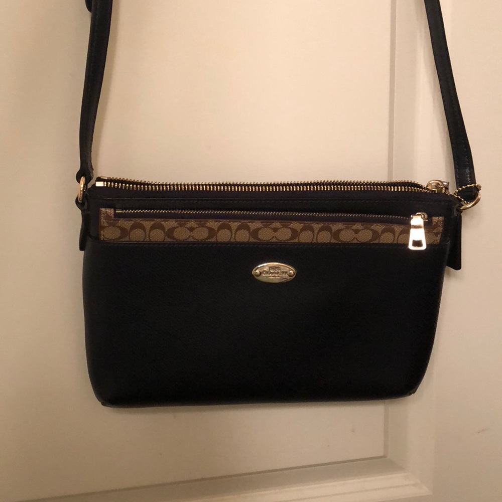 Black coach bag